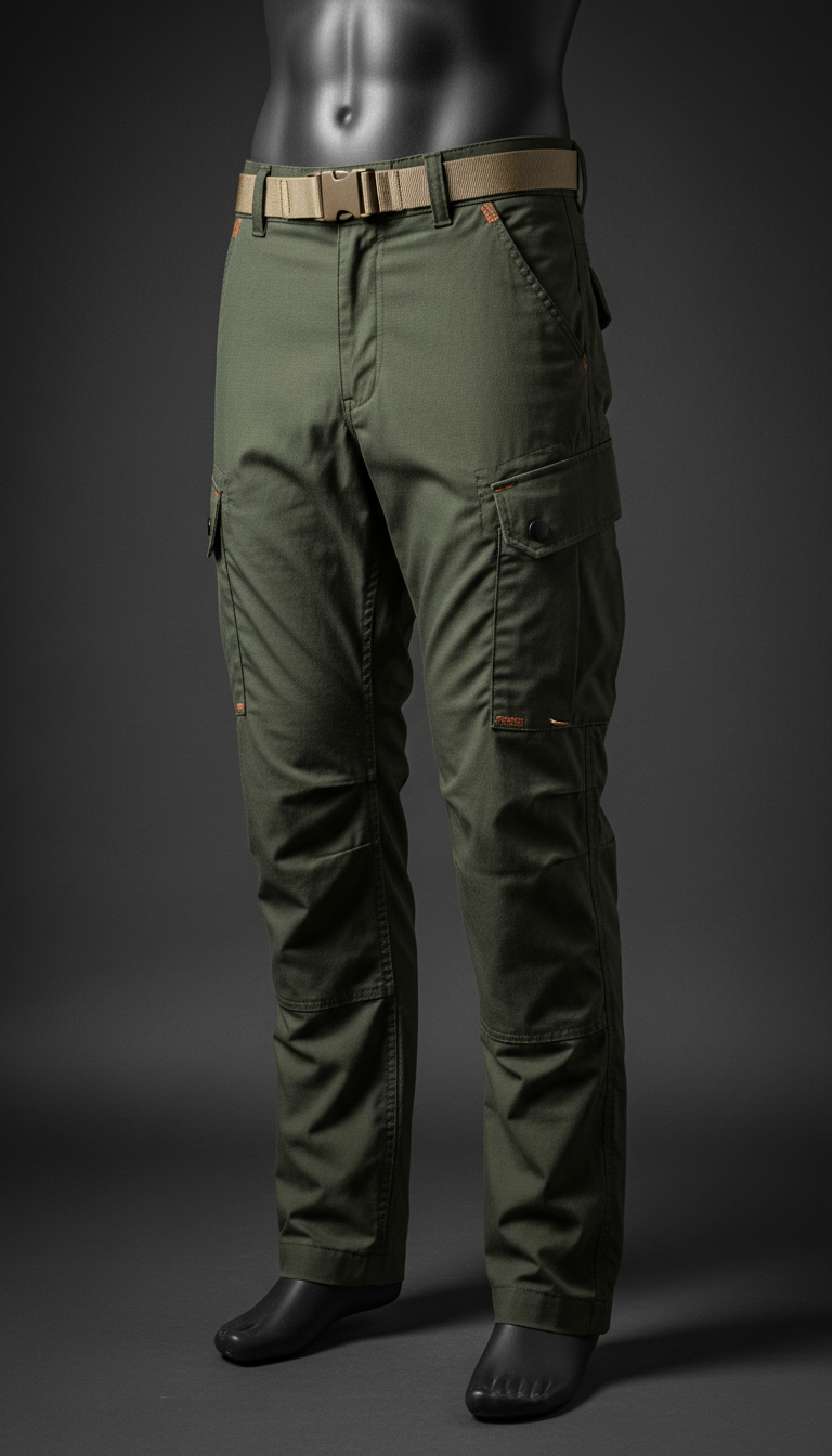 Cargo-Hose mit Ripstop-Gewebe