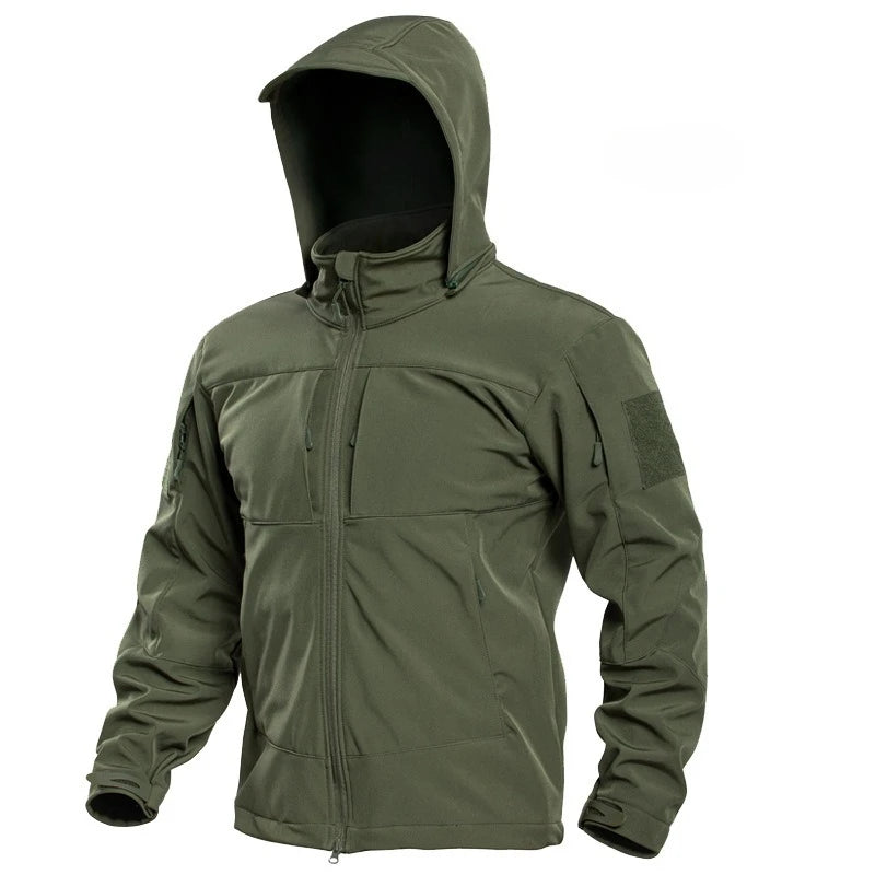 VALEWARD Redoubt Modular Softshell in Ranger Green, front view