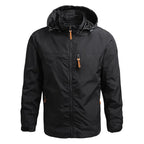 VALEWARD Vanguard Tactical Jacket in Tactical Black, front view.