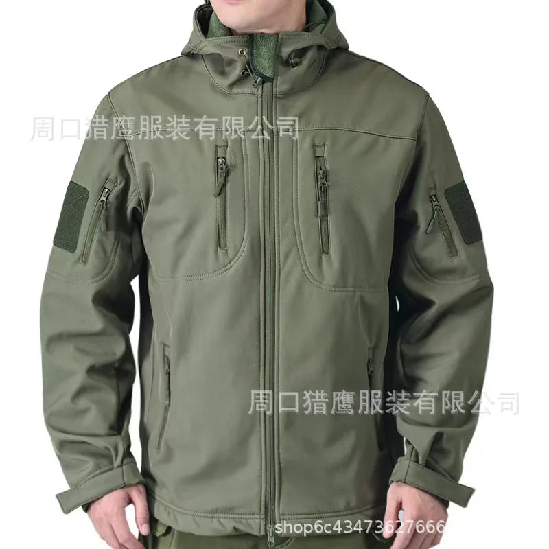 VALEWARD Garrison Tactical Softshell in S, with zipped chest and hand pockets