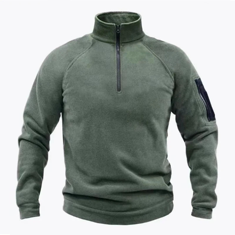 VALEWARD Picket Quarter-Zip Fleece in XXXL, with the quarter-zip stand collar