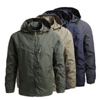 VALEWARD Vanguard Tactical Jacket colour line-up in Ranger Green, Field Sand, Night Navy and Gunmetal Grey.