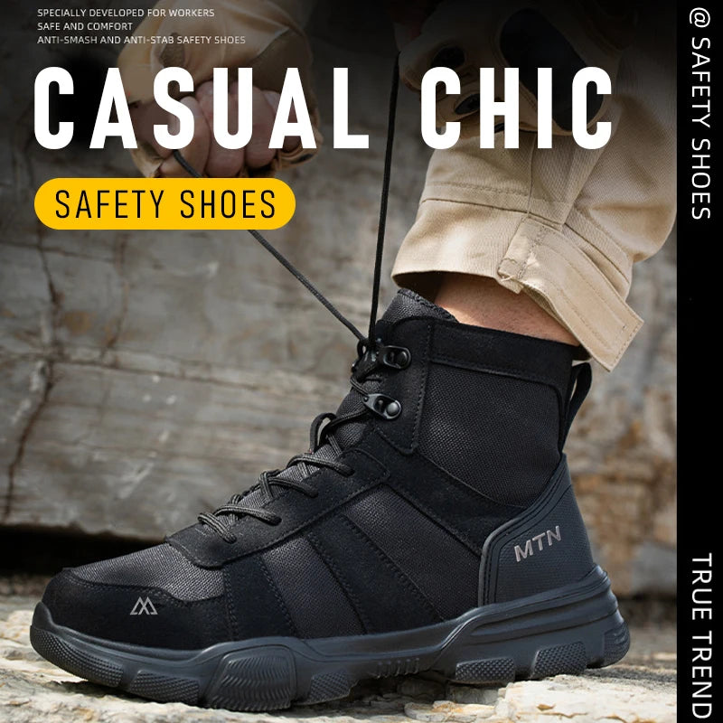 VALEWARD Ironstride Protective Work Boots