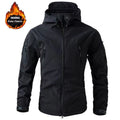 VALEWARD Bastion Softshell Jacket in Tactical Black, front view.